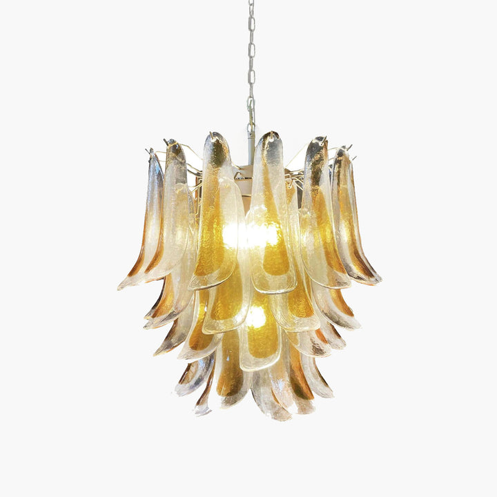 Vintage Murano Petal Chandelier