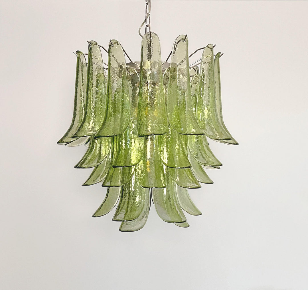 Vintage Murano Petal Chandelier
