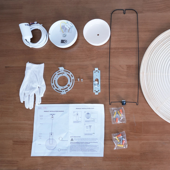 Round_Washi_Paper_Pendant_Light_Shade_Detail_Close-Up_Woorglamp