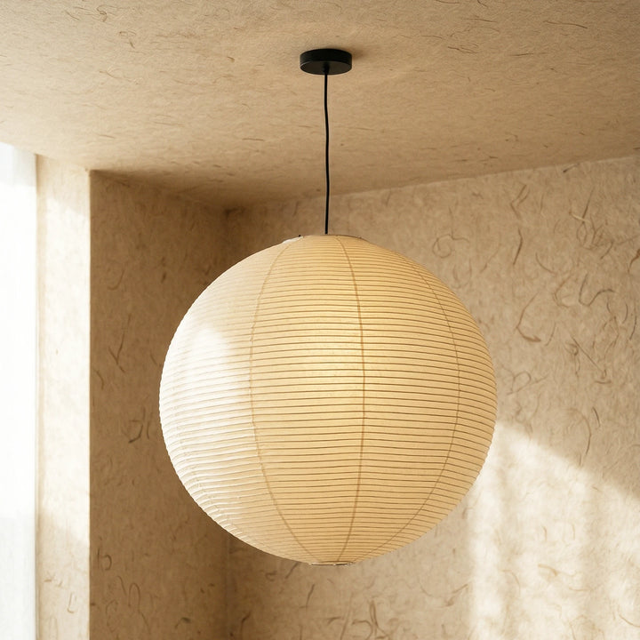 Round_Washi_Paper_Pendant_Light_Size_Variants_Combination_Setup_Woorglamp