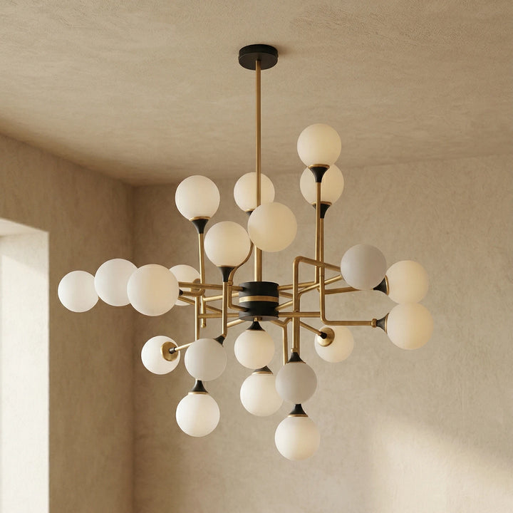 Waterfall Glass Raindrop Chandelier