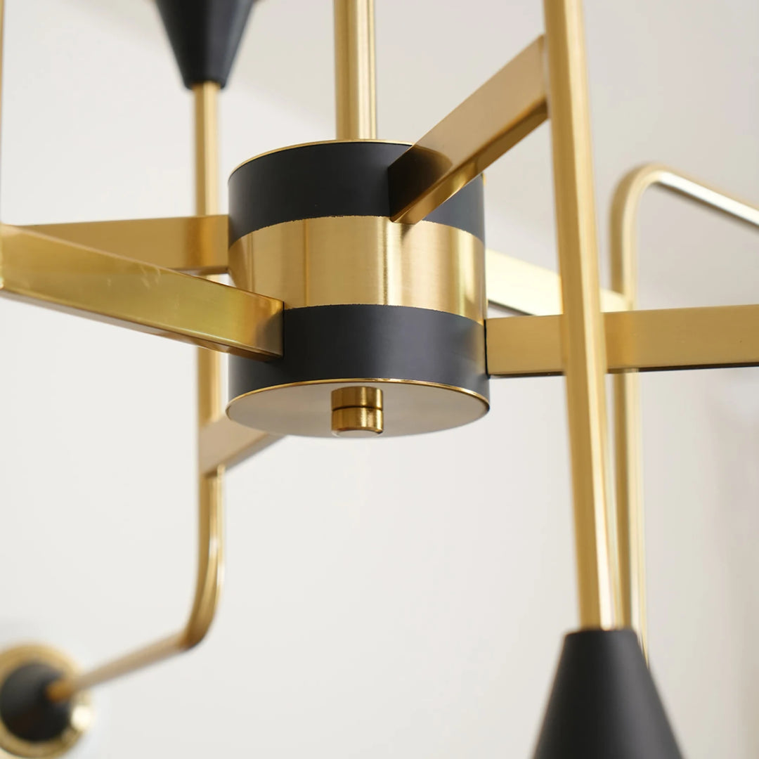 Brass_Sputter_Glass_Chandelier_Frame_Detail_Close