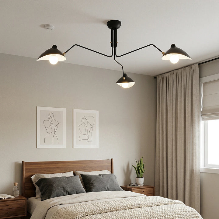 Black_3-Arm_Duckbill_Spider_Ceiling_Light_in_Minimalist_Bedroom_Woorglamp