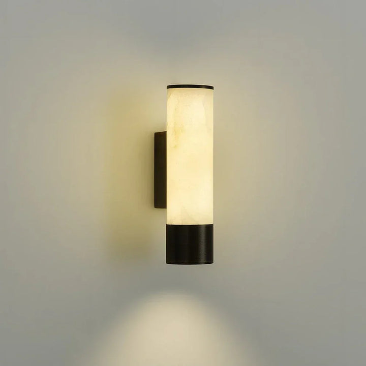 Alabaster Elara Cylindrical Wall Lamp