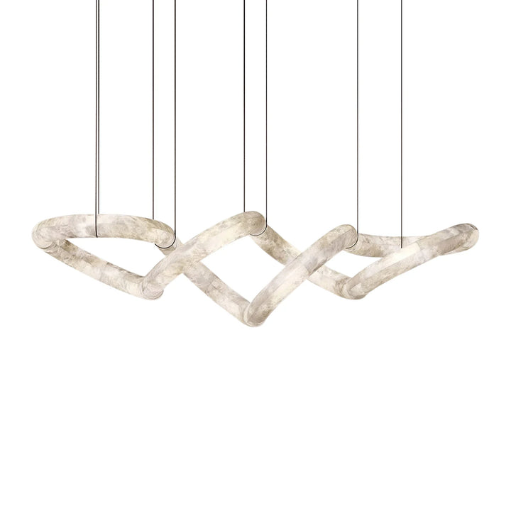 Alabaster Infinity Chandelier