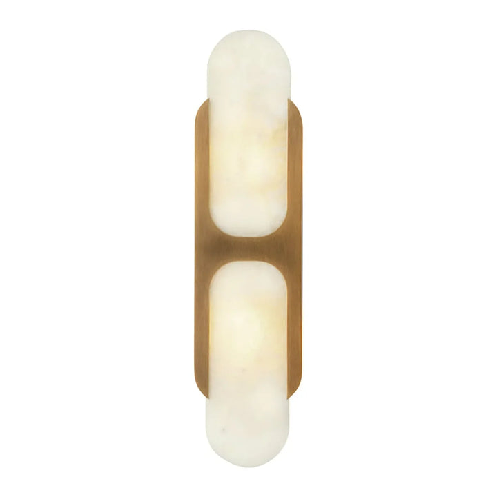 Alabaster Odin Oval Wall Sconce