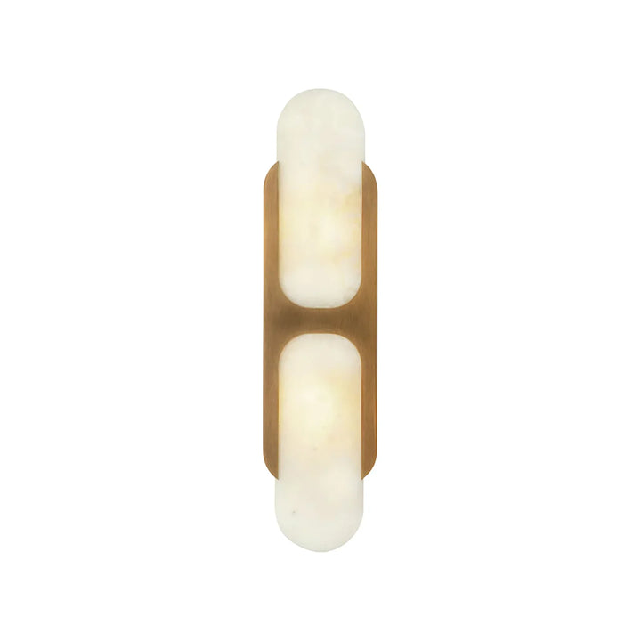Alabaster Odin Oval Wall Sconce