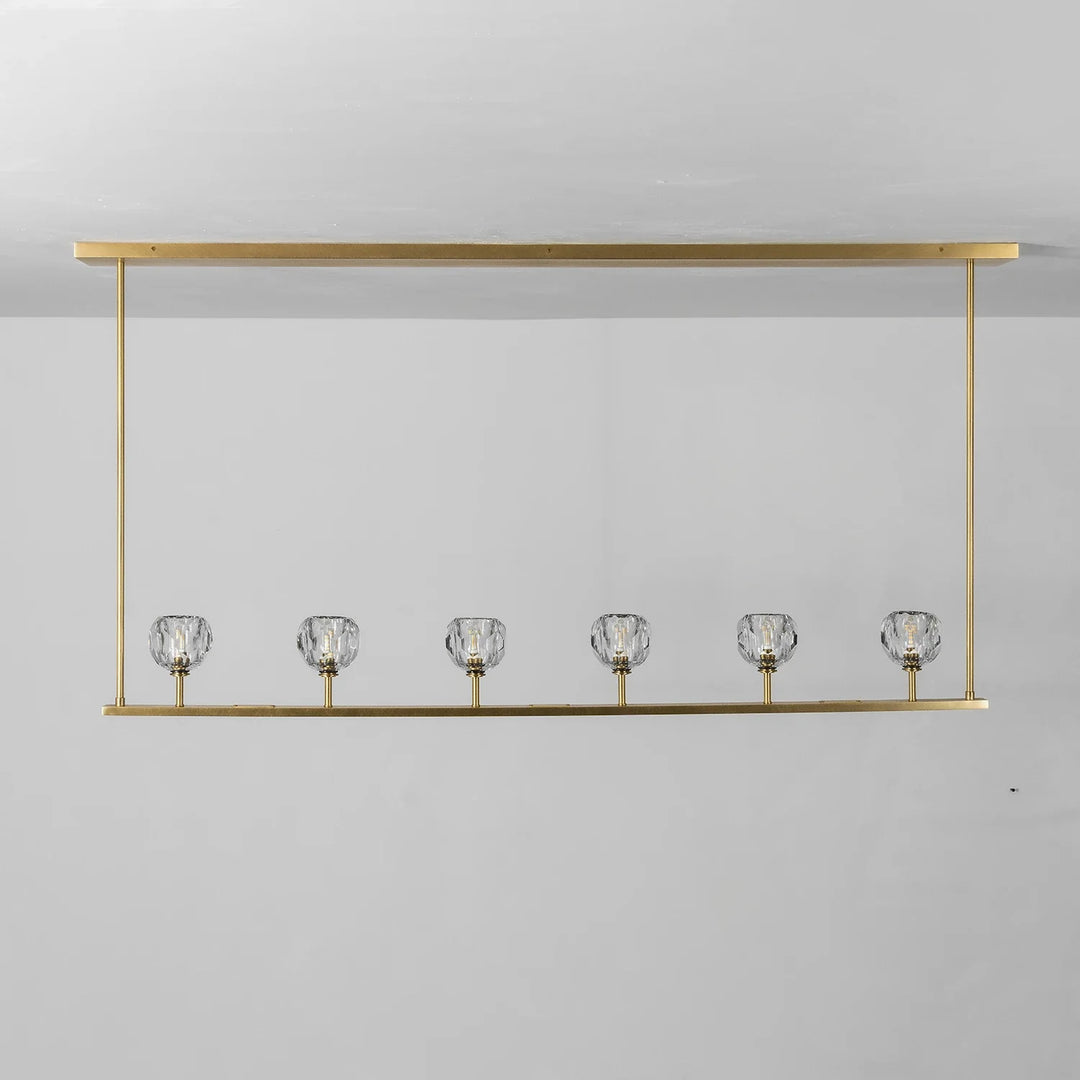 Boule De Cristal Linear Chandelier