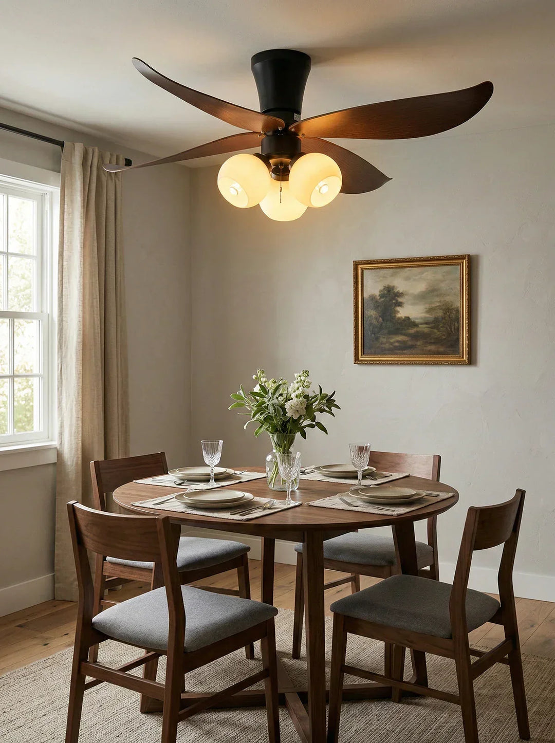 Arbora Bloom Decorative Ceiling Fan Light