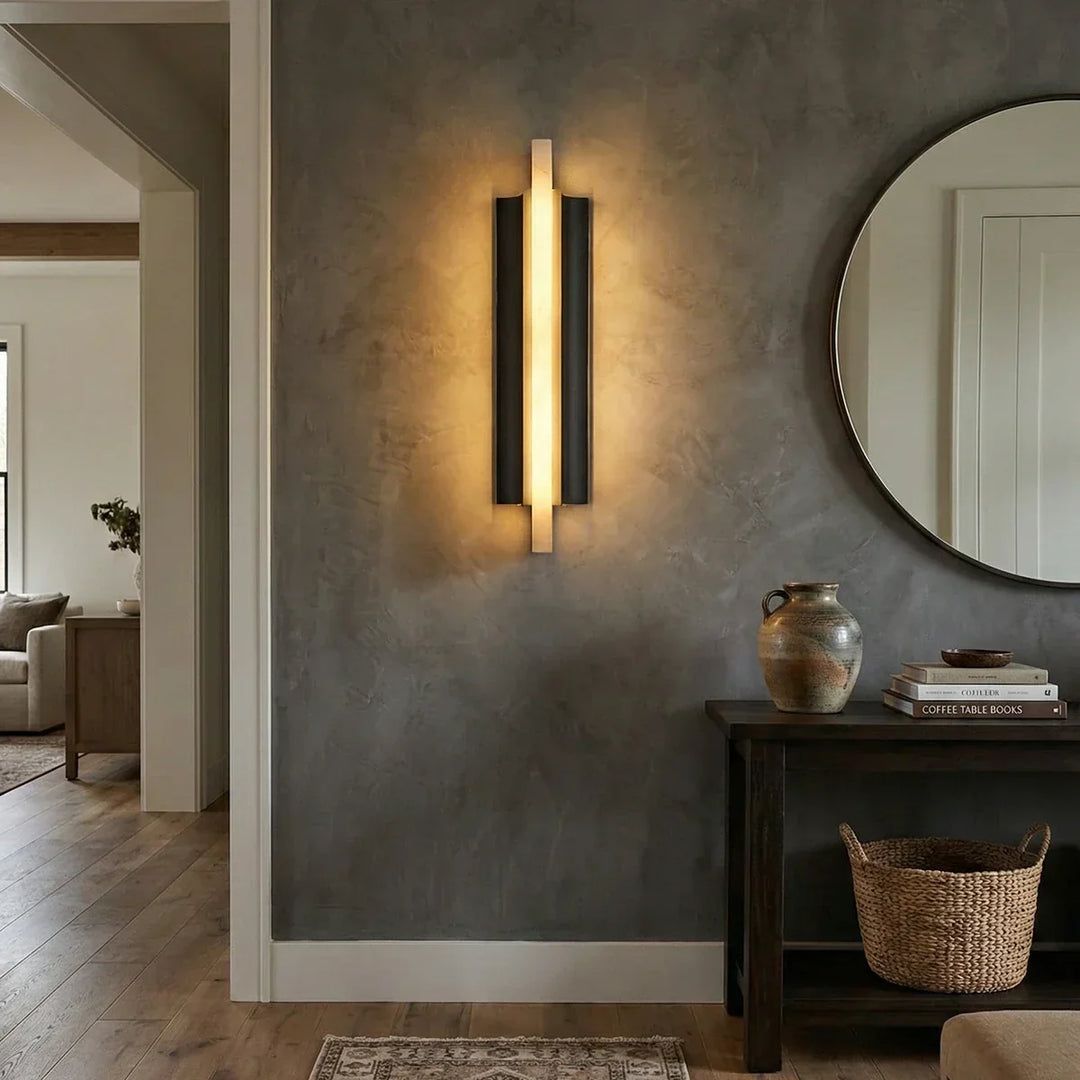 Blade Alabaster Wall Lamp