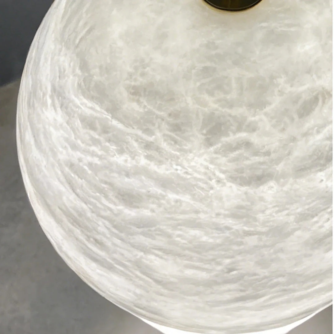 Blimp Alabaster Pendant - view 12 | Woorglamp