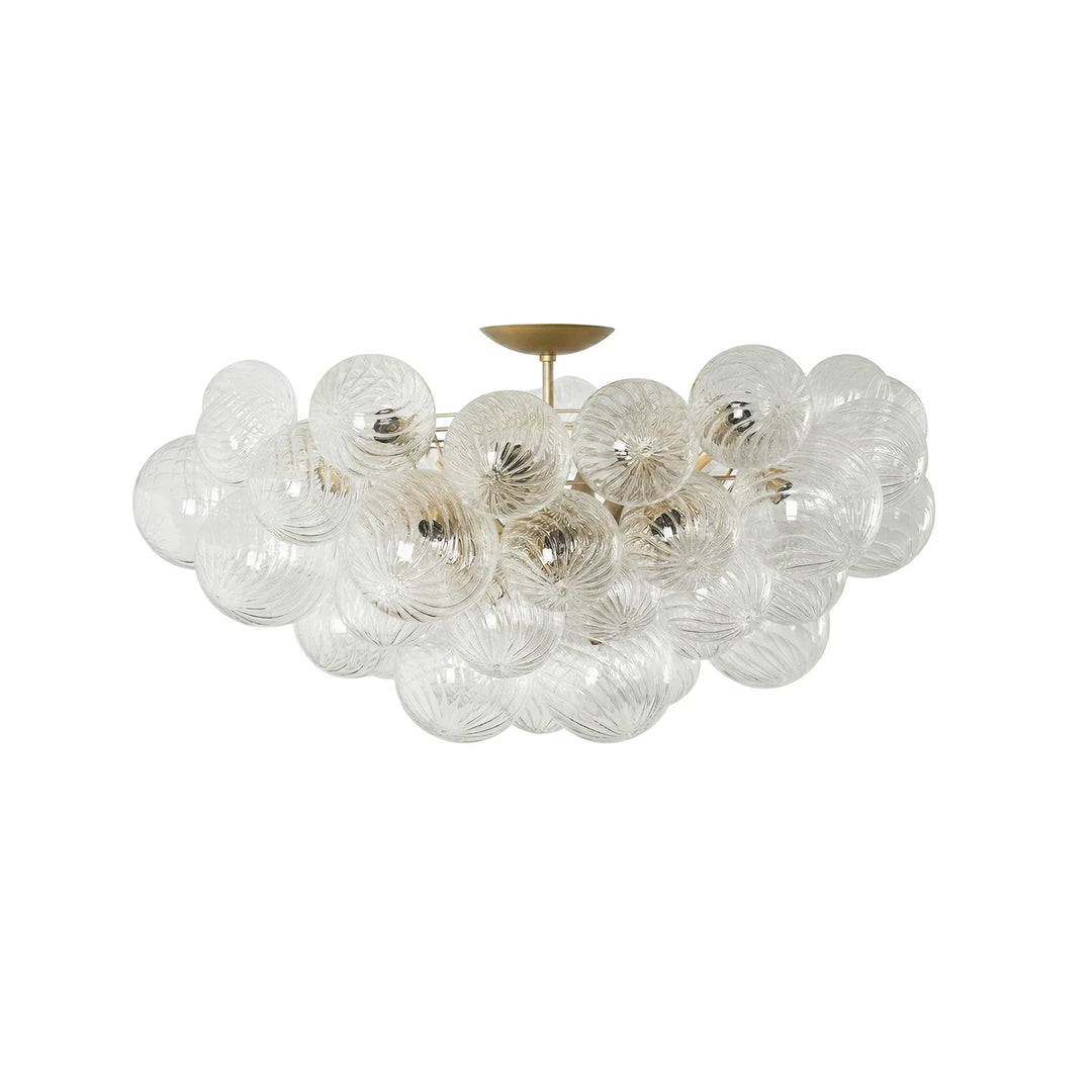 Bubble Texture Glass Ball Ceiling Light