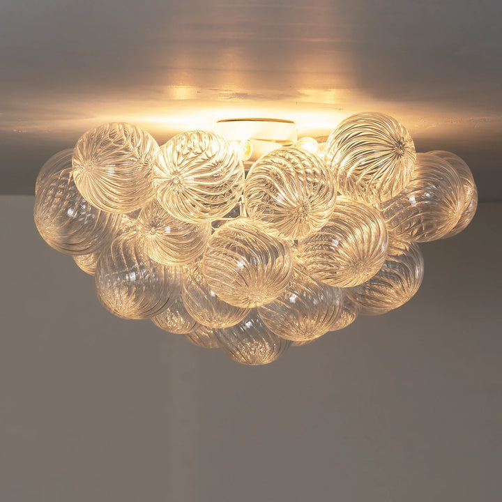 Bubble Texture Glass Ball Ceiling Light