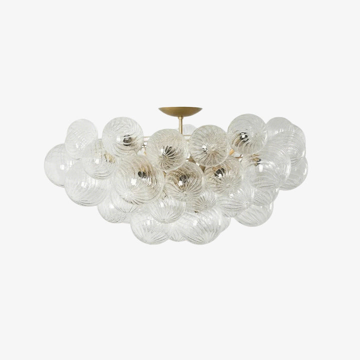 Bubble Texture Glass Ball Ceiling Light