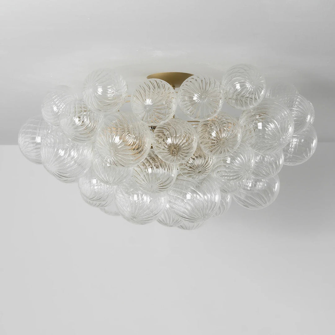 Bubble Texture Glass Ball Ceiling Light