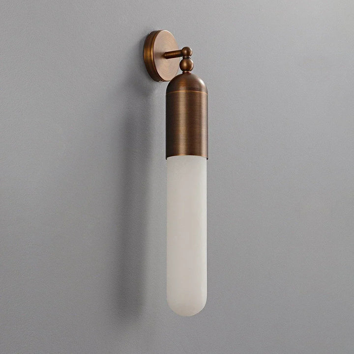 Capsule Linear Alabaster Wall Sconce
