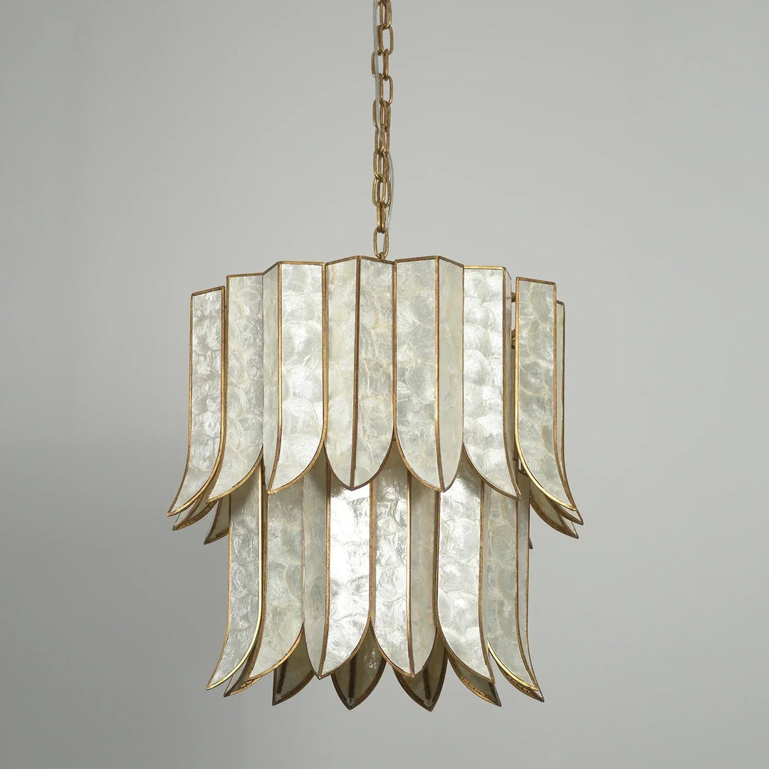 Cascara Cascara Capiz Shell Chandelier