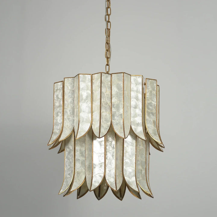 Cascara Cascara Capiz Shell Chandelier
