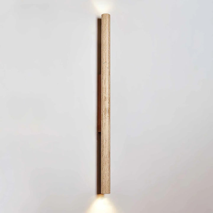 Column Travertine Wall Light - view 18 | Woorglamp