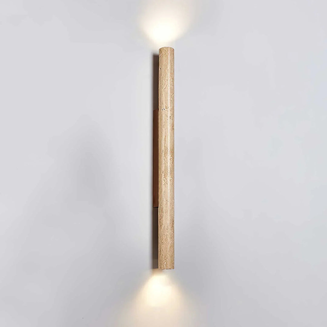 Column Travertine Wall Light - view 16 | Woorglamp