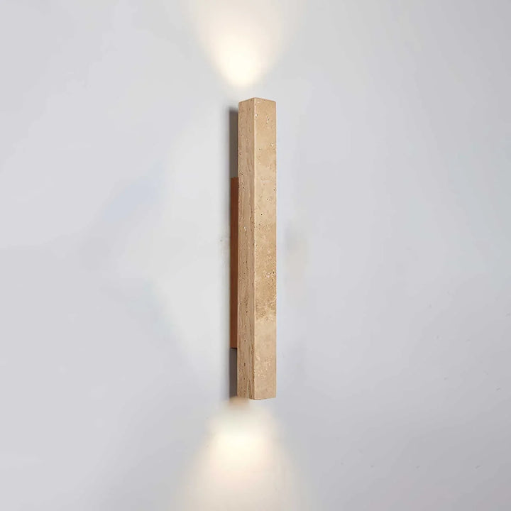 Column Travertine Wall Light - view 14 | Woorglamp