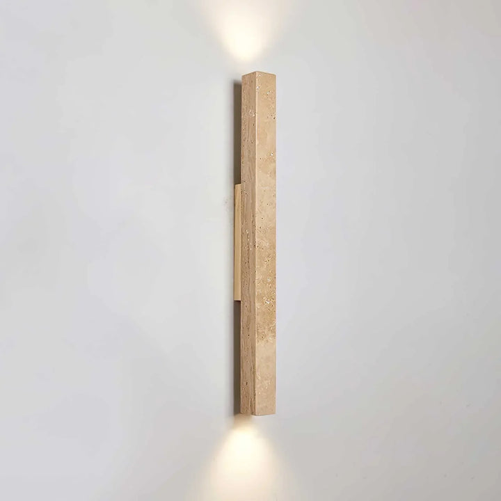 Column Travertine Wall Light - view 19 | Woorglamp