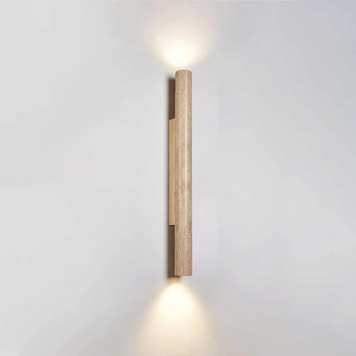 Column Travertine Wall Light - view 15 | Woorglamp