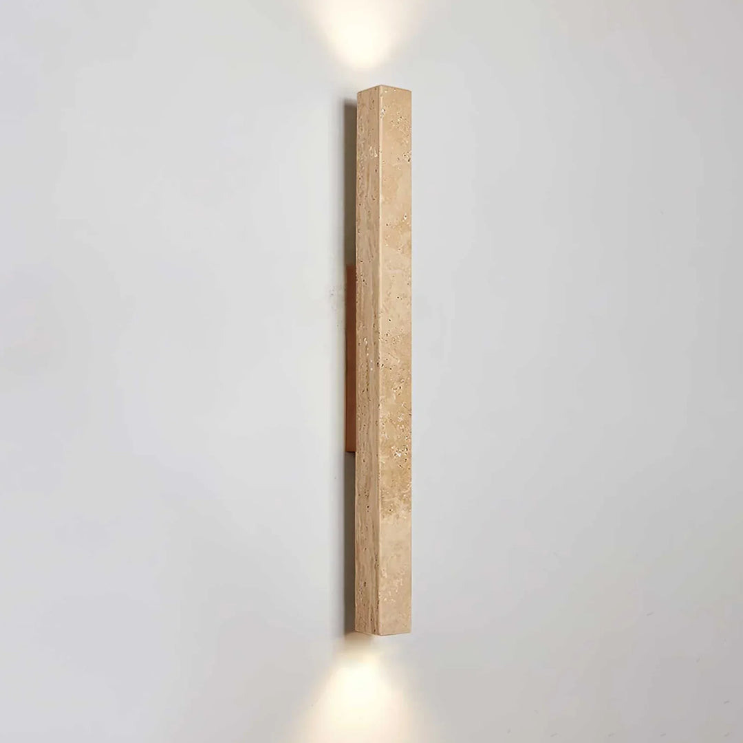 Column Travertine Wall Light - view 20 | Woorglamp