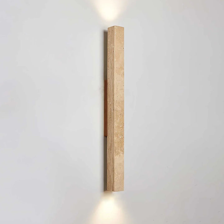 Column Travertine Wall Light - view 20 | Woorglamp