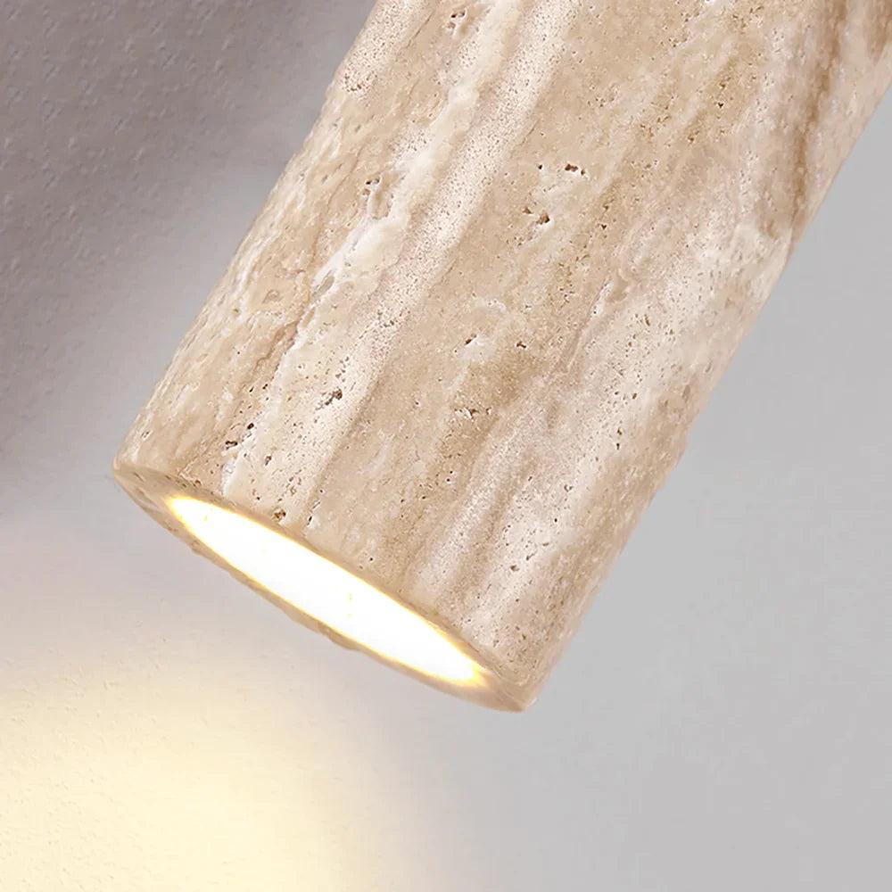 Column Travertine Wall Light - view 13 | Woorglamp