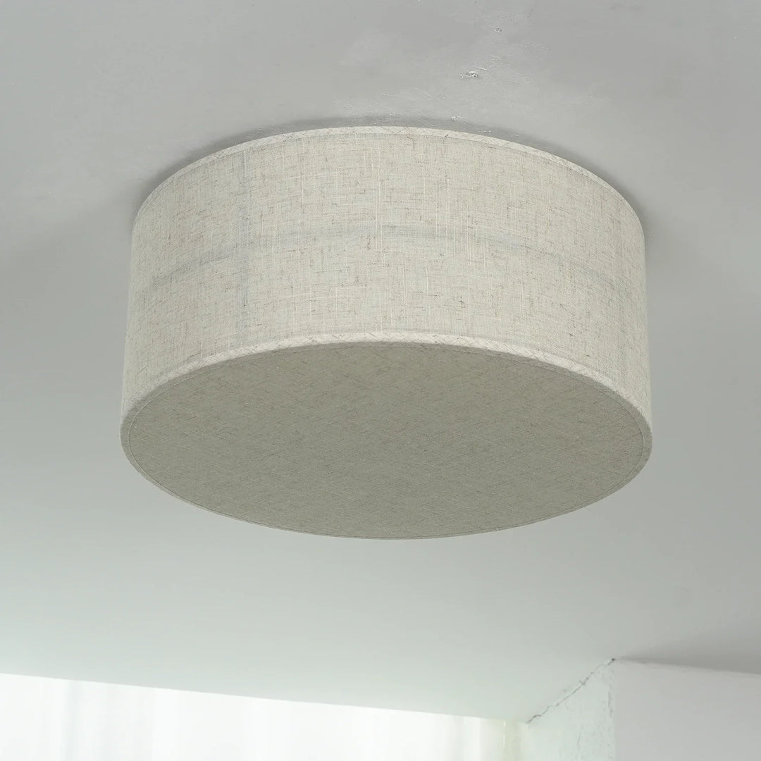 Drum Fabric Ceiling Light