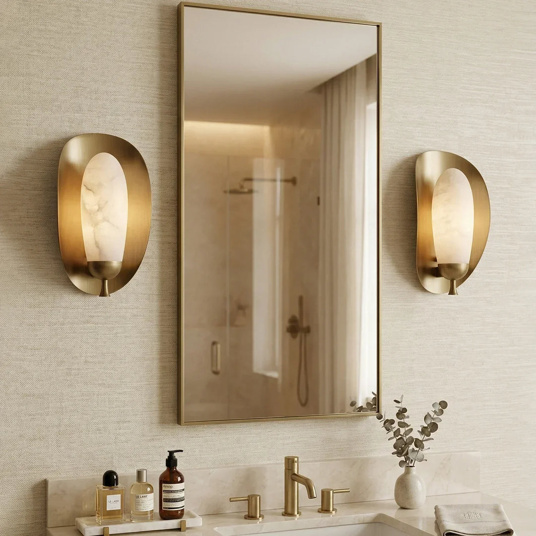 Fruit Solenne Alabaster Wall Sconce