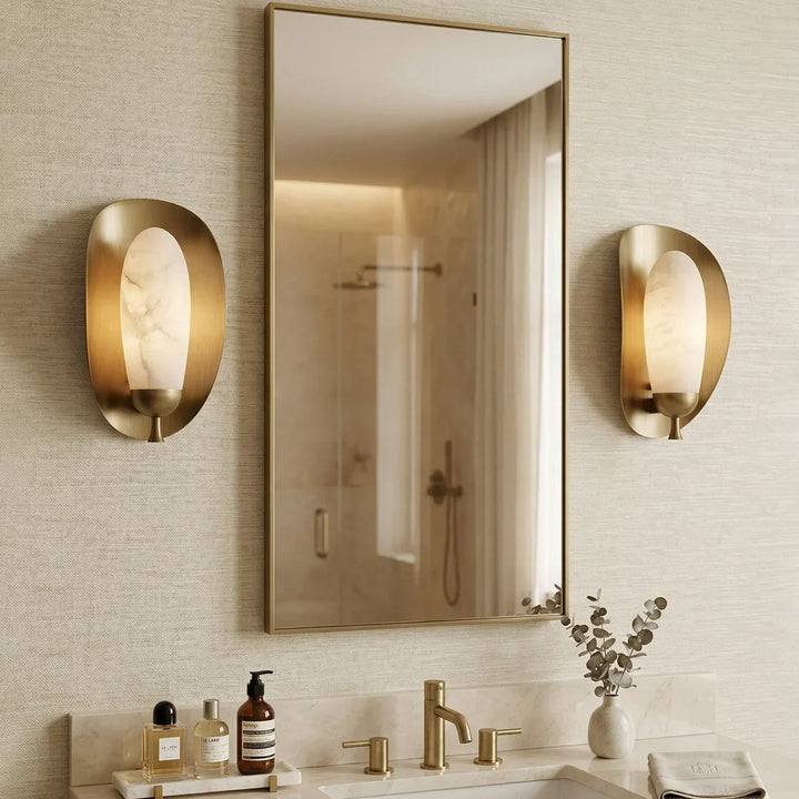 Fruit Solenne Alabaster Wall Sconce