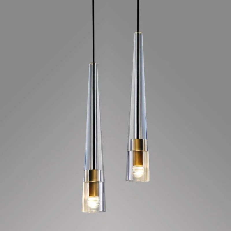 Conical Abner Crystal Chandelier