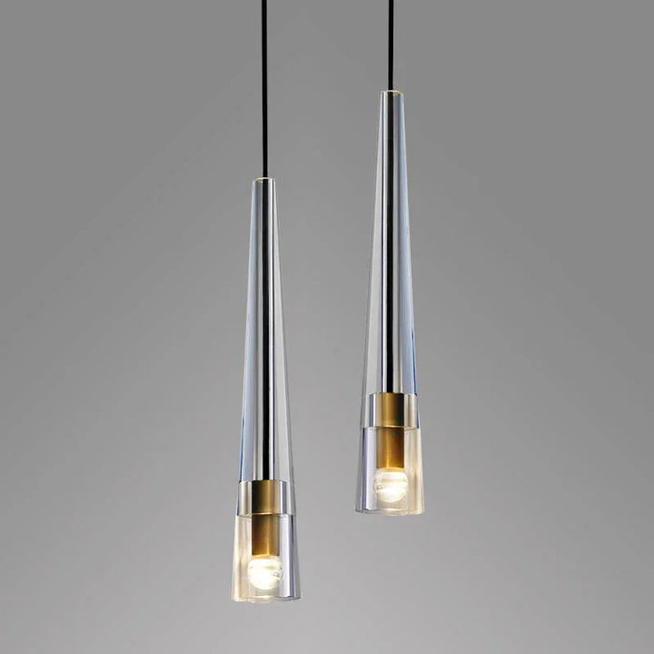 Conical Abner Crystal Chandelier