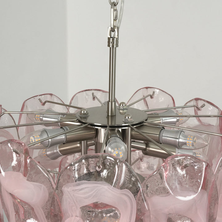 Frostelle Bloom Glass Chandelier
