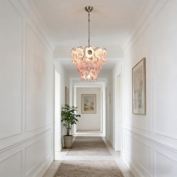 Frostelle Bloom Glass Chandelier