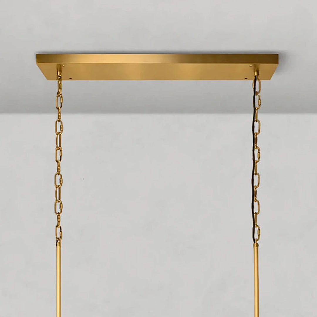 Glacii Ring Glass Chandelier