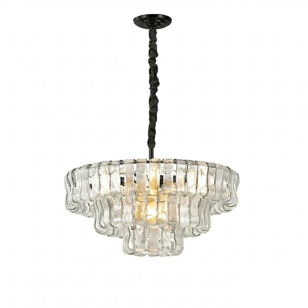 Glacii Ring Glass Chandelier