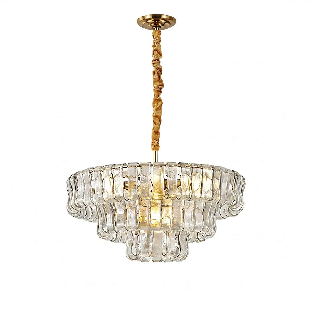 Glacii Ring Glass Chandelier