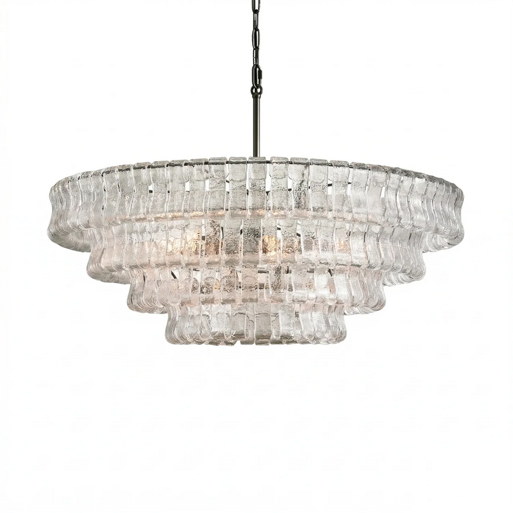 Glacii Ring Glass Chandelier