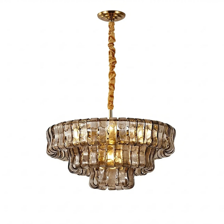 Glacii Ring Glass Chandelier