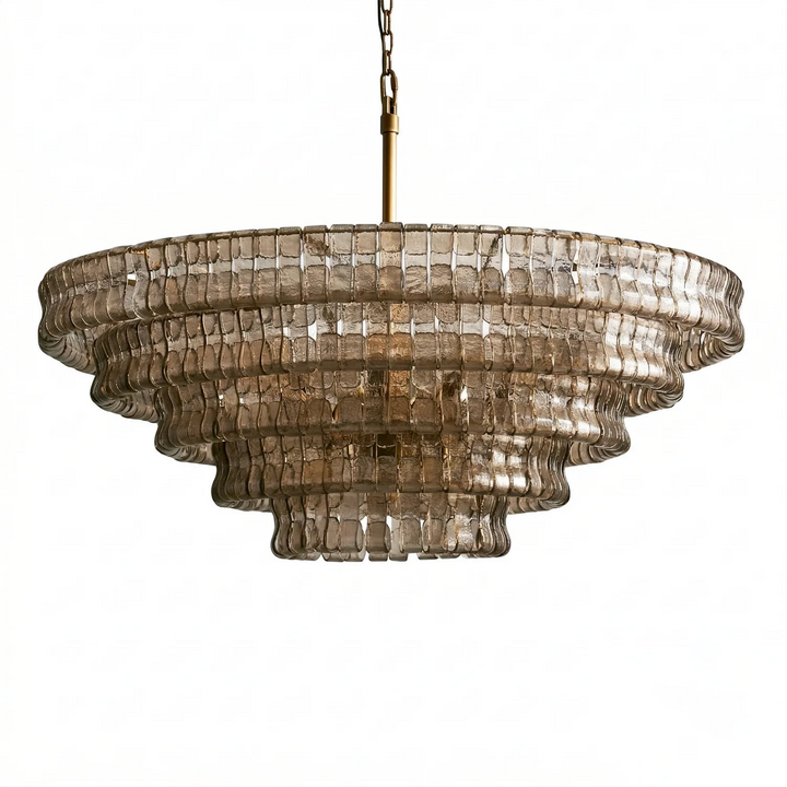 Glacii Ring Glass Chandelier