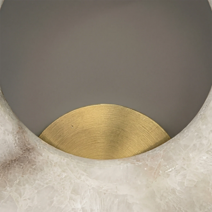 Halo Alabaster Wall Sconce