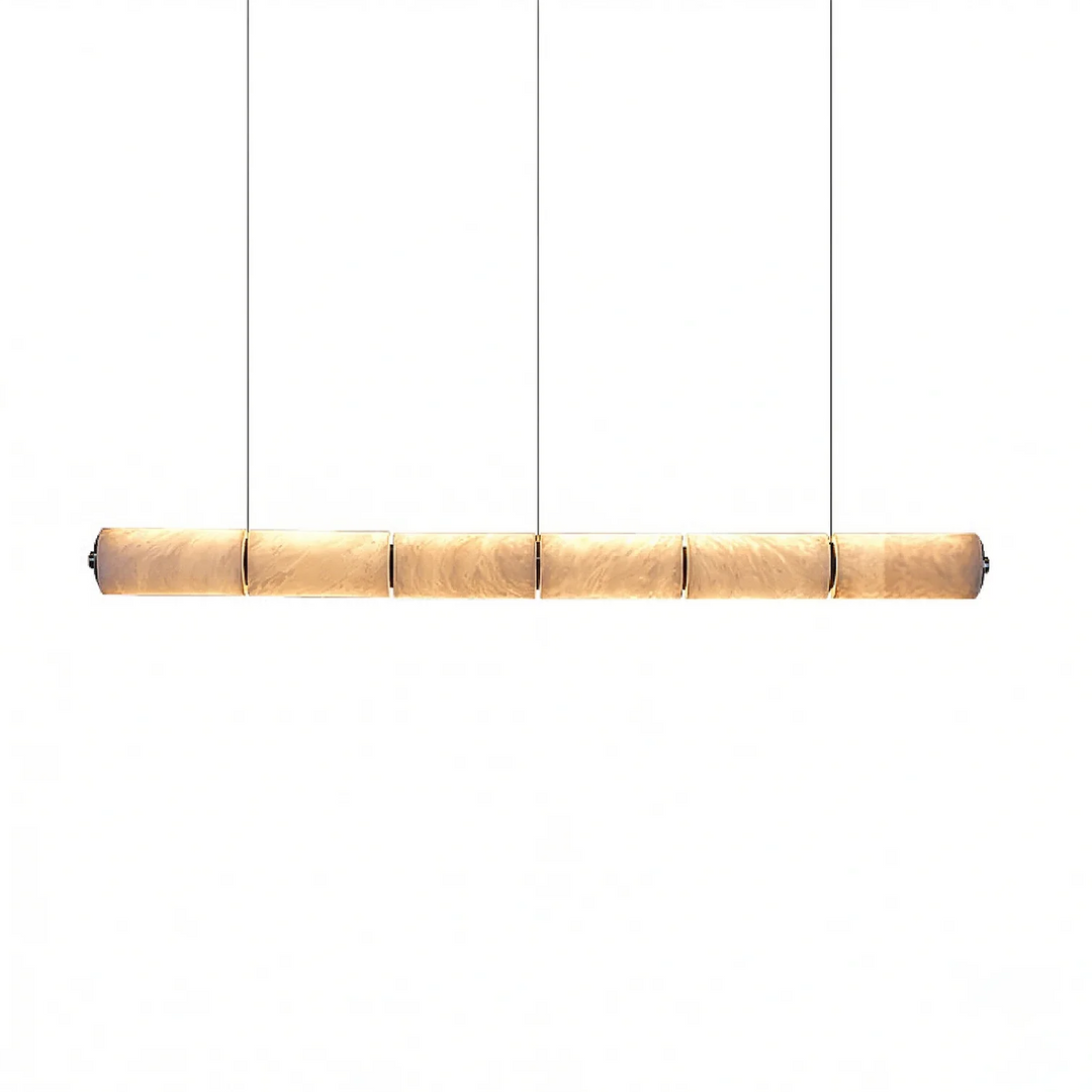 Linear Alabaster LED Chandelier