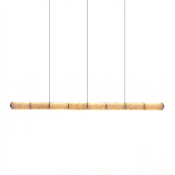 Linear Alabaster LED Chandelier