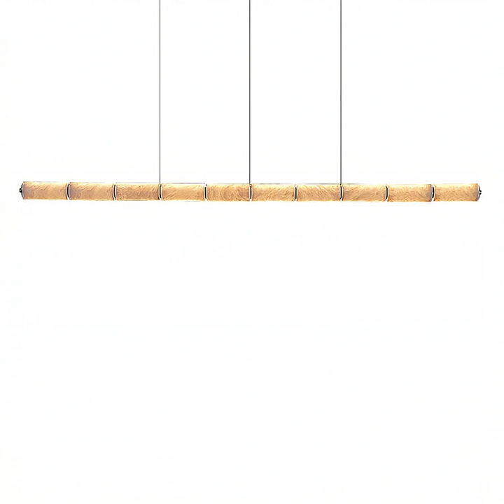 Linear Alabaster LED Chandelier