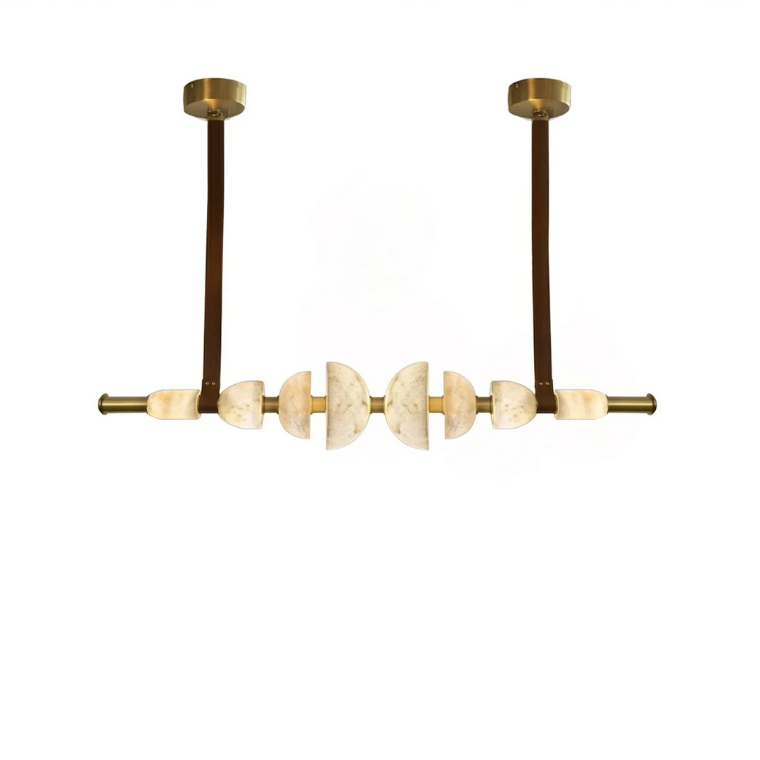 Lumina Alabaster Linear Chandelier