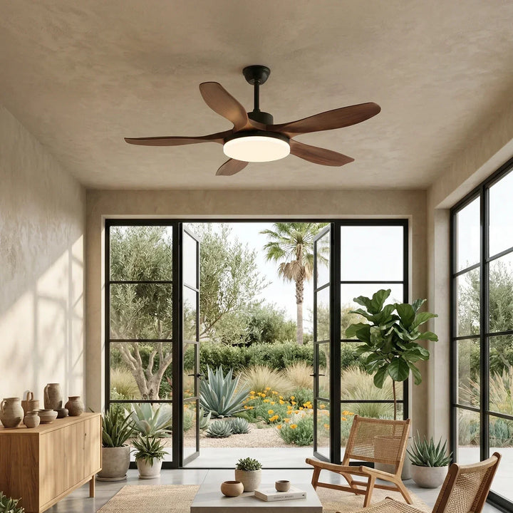 Modern Keltis Fan Blade Ceiling Fan Lights