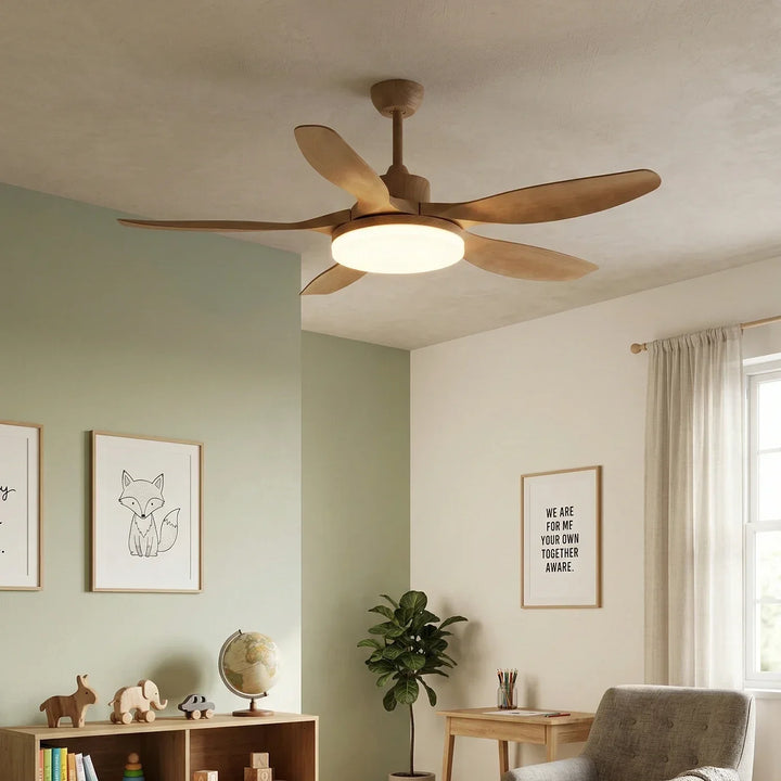 Modern Keltis Fan Blade Ceiling Fan Lights
